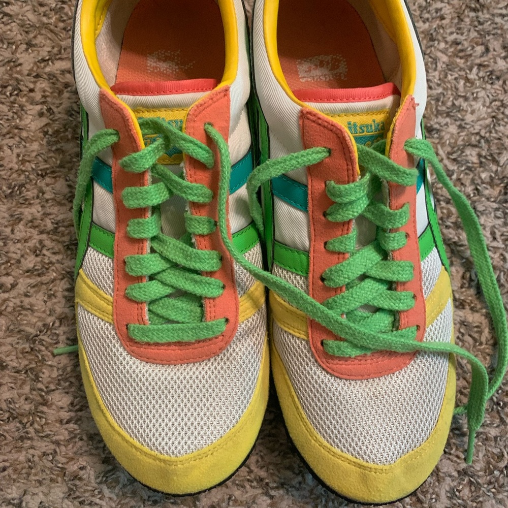 Rainbow ASICS Tiger shoes